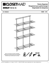 ClosetMaid SHELFTRACK 52845 Manual Del Usuario