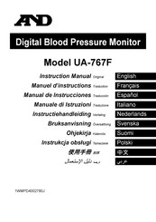 AND UA-767F Manual De Instrucciones