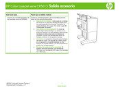 HP Color LaserJet CP6015 Serie Guia De Inicio Rapido
