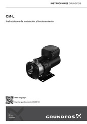 Grundfos CM-L Instrucciones De Instalación Y Funcionamiento