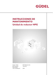 GUDEL HPG Instrucciones De Mantenimiento