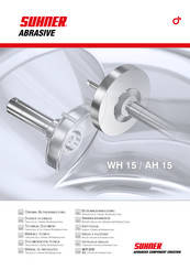 SUHNER ABRASIVE WH 15 Documentación Técnica