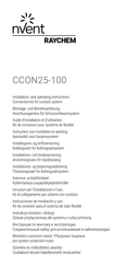 nvent RAYCHEM CCON25-100 Instrucciones De Instalacion Y Uso