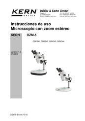 KERN OZM 541 Instrucciones De Uso