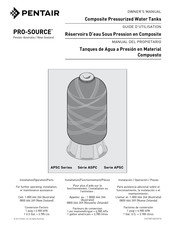 Pentair PRO-SOURCE APSC-80-23-01 Manual Del Propietário