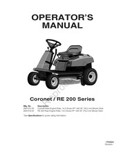 Briggs & Stratton Coronet Manual Del Operador