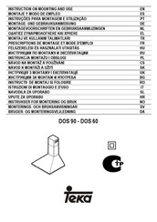 Teka DOS 90 Montaje Y Modo De Empleo