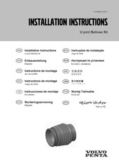 Volvo Penta SX-M Serie Instructions De Montage