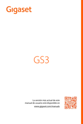 Gigaset GS3 Manual Del Usuario