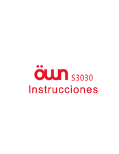 Own S3030 Instrucciones