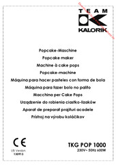 Team kalorik TKG POP 1000 Manual De Instrucciones