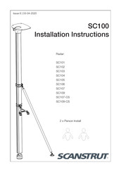 Scanstrut SC101 Instrucciones De Instalación