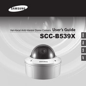 Samsung SCC-B539X Guía De Usuario