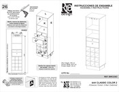 RTA BWC2363 Instrucciones De Ensamble