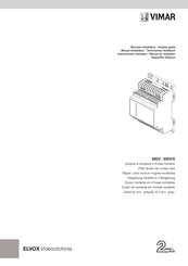 Vimar Elvox 69DV Instrucciones Instalador