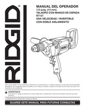 RIDGID R7121 Manual Del Operador