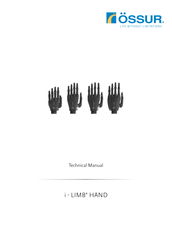 Össur i-LIMB HAND Manual Tecnico