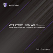 Tesoro EXCALIBUR SPECTRUM Guia De Inicio Rapido