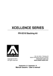 Master audio XCELLENCE SERIE Manual Del Usuario