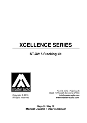 Master audio XCELLENCE SERIE Manual Del Usuario