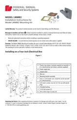 Federal Signal LWMB2 Instrucciones De Instalación