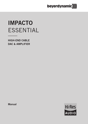 Beyerdynamic IMPACTO ESSENTIAL Manual