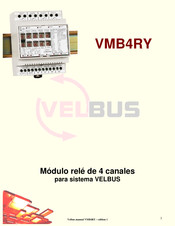 Velbus VMB4RY Guia De Inicio Rapido