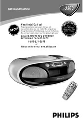 Philips AZ3300/17 Manual De Instrucciones