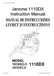 Janome 1110DX Manual De Instrucciones