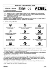 Perel Tools PSB07001 Manual Del Usuario