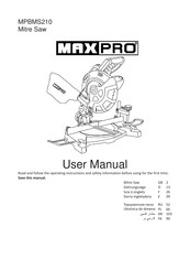 MaxPro MPBMS210 Manual Del Usuario