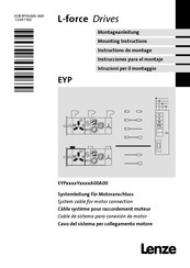 Lenze L-force EYP Instrucciones Para El Montaje
