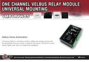 Velbus VMB1RYNOS Manual De Instrucciones