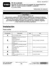 Toro 136-0458 Instrucciones De Instalación