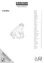 Kärcher 4.118-005.0 Manual De Instrucciones