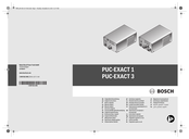 Bosch PUC-EXACT 3 Manual Origina