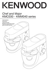 Kenwood KMM040 Serie Instrucciones