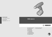 Bosch PSR 14,4 LI Manual Original