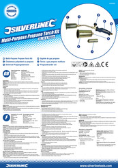 Silverline 456996 Soplete De Gas Propano