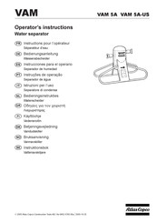 Atlas Copco VAM 5A Instrucciones Para El Operario