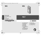 Bosch PMD 7 Manual Original