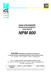 Ice CEE NPM 800 Guía De Utilización