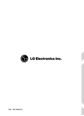 LG WD-12311RDK Manual Del Propietário