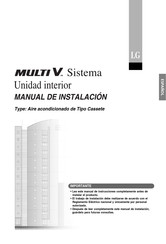 LG ARNU36GTDA0 Manual De Instalación