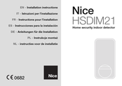 Nice HSDIM21 Instrucciones Para La Instalación