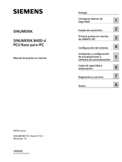 Siemens SINUMERIK 840D Manual De Puesta En Marcha
