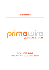 primewire 20170112SZ124 Manual Del Usuario