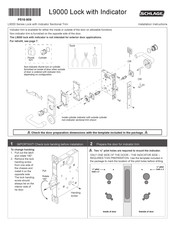 Schlage LV9456 Instrucciones De Instalación