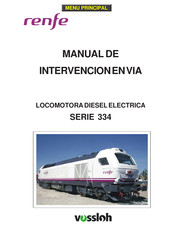 vossloh renfe 334 Serie Manual De Intervencion En Via