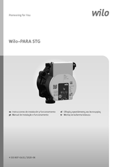 Wilo PARA STG Instrucciones De Instalación Y Funcionamiento